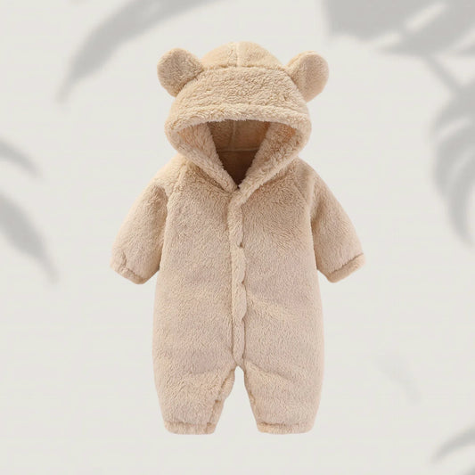 Winter Fleece Baby Romper - Animal Costume