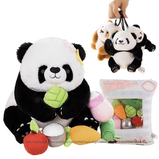 Panda Bamboo Snack Pouch