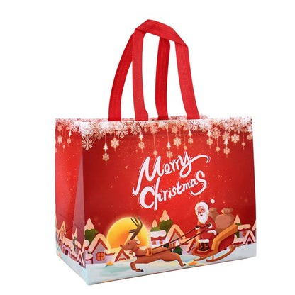 Kraft Christmas Gift Bags for Festive Packaging
