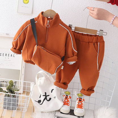 Autumn Kids Sportswear: 2Pcs Baby Outfit