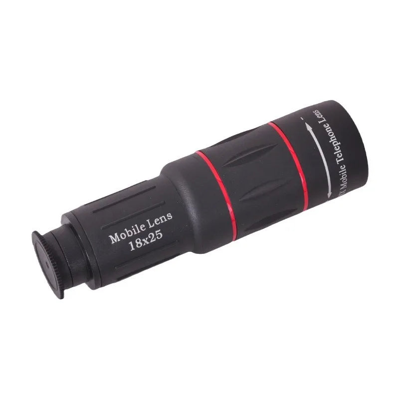 18x Single Barrel Telephoto Lens External Camera for Mobile Phones - Telescopes & Concert Shooting