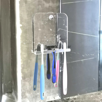 Miroir de douche sans buée – Incassable et portable.