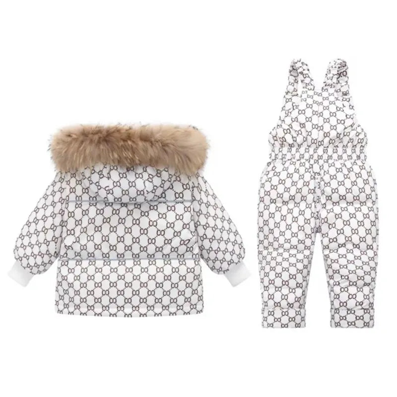 Ensembles de vêtements en duvet pour enfants