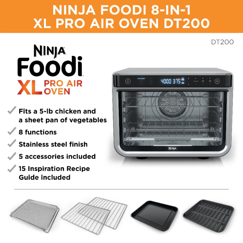 Ninja Foodi 8-in-1 XL Pro Heißluftfrittierofen