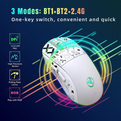 T90 Wireless RGB Mechanical Gaming Mouse