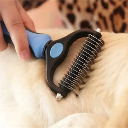 Pet Hair Remover & Grooming Brush