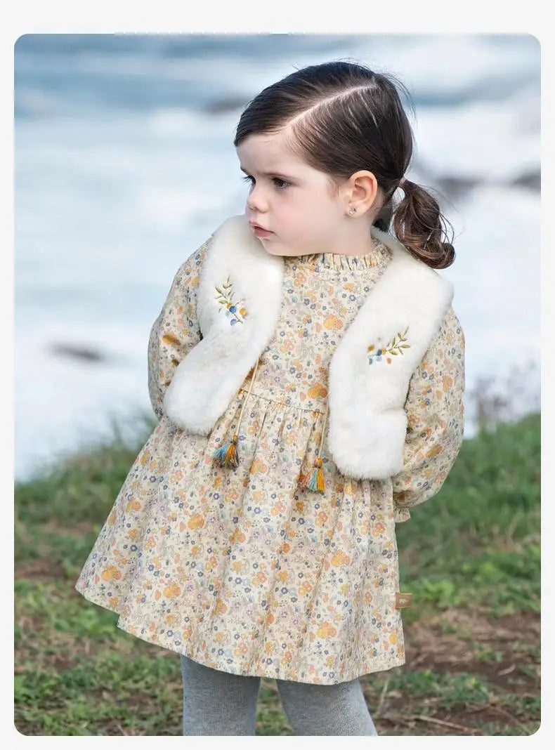 Winter Princess Dress for Girls