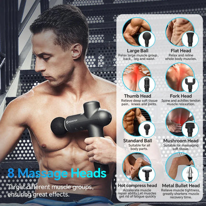 USB Mini Massage Gun Muskel Entspannung Vibrierende Stange Fitness Ausrüstung