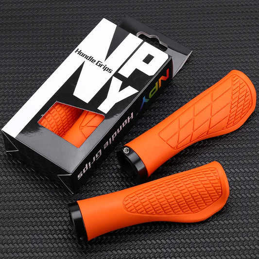 Lock-On Mountain Bike Grips with Soft Rubber