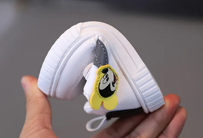 Chaussures décontractées blanches pour bébé garçon fille