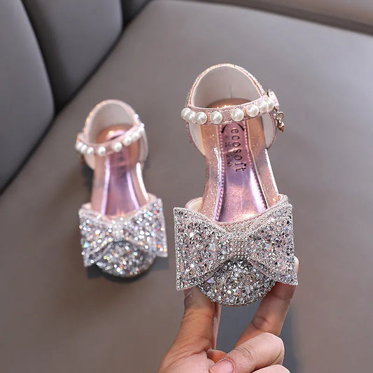 Children's Sequins Sandals Princess Shoes