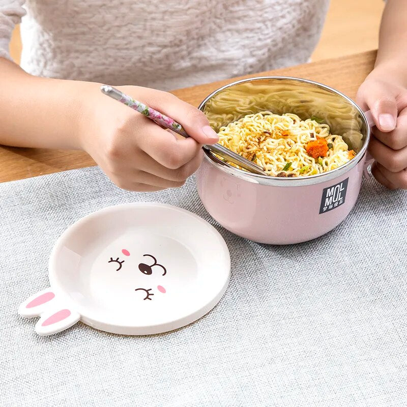 Double Layer Anti-scalding Noodle Bowl