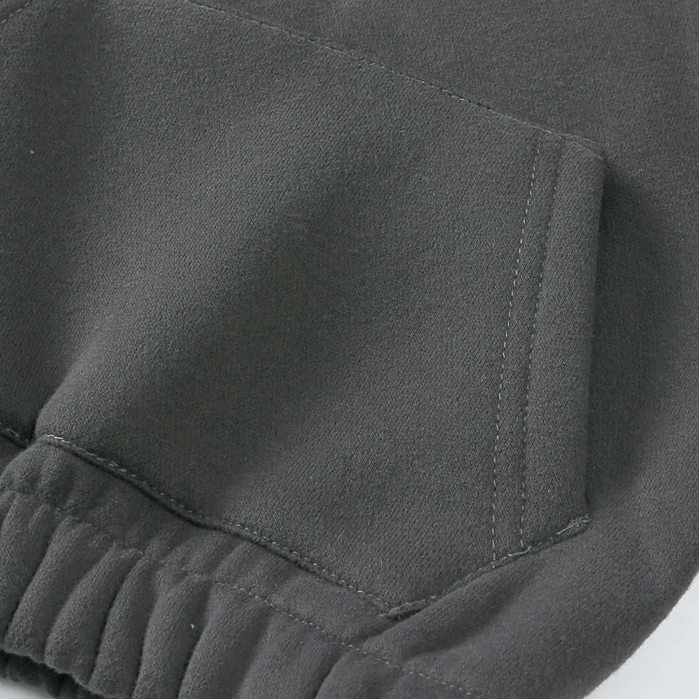 Toddler Winter Clothing with Plush Hooded Sweater