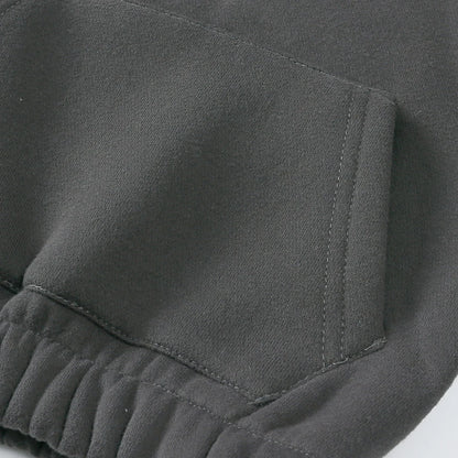 Toddler Winter Clothing with Plush Hooded Sweater