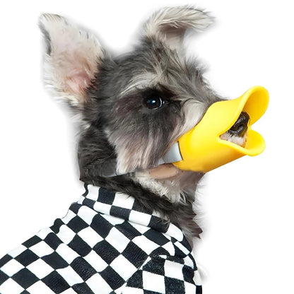 Silicone Duck Dog Muzzle - Bite & Bark Control