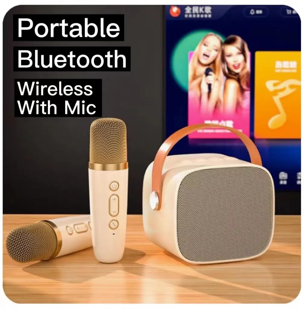 Versatile Karaoke Speaker & Mic Combo