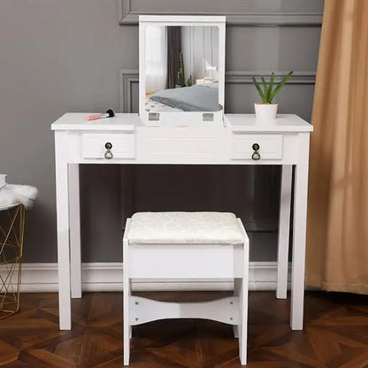 Modern Vanity Desk with 3-Color