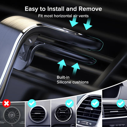 360° magnetische Auto-Telefonhalterung für Lüftungsschlitze