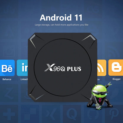 X96Q Plus Smart-TV-Set-Top-Box – Android TV 11.0