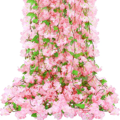 Silk Cherry Blossom Sakura Garland Home & Party Decoration