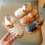 2022 Weave Solid Girl's Sandals