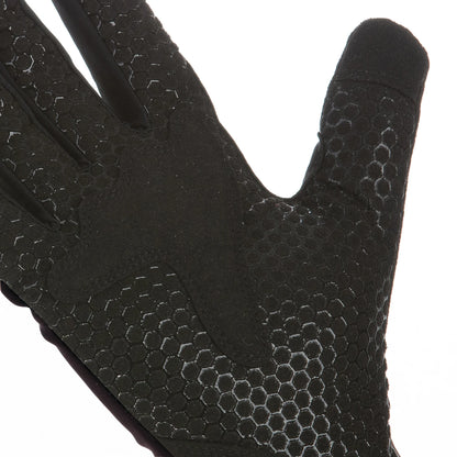 Gold Winter Full-Finger Cycling Gloves - Fitness & Road Bike Gear