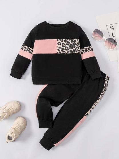 Children's Round Neck Long Sleeve Top