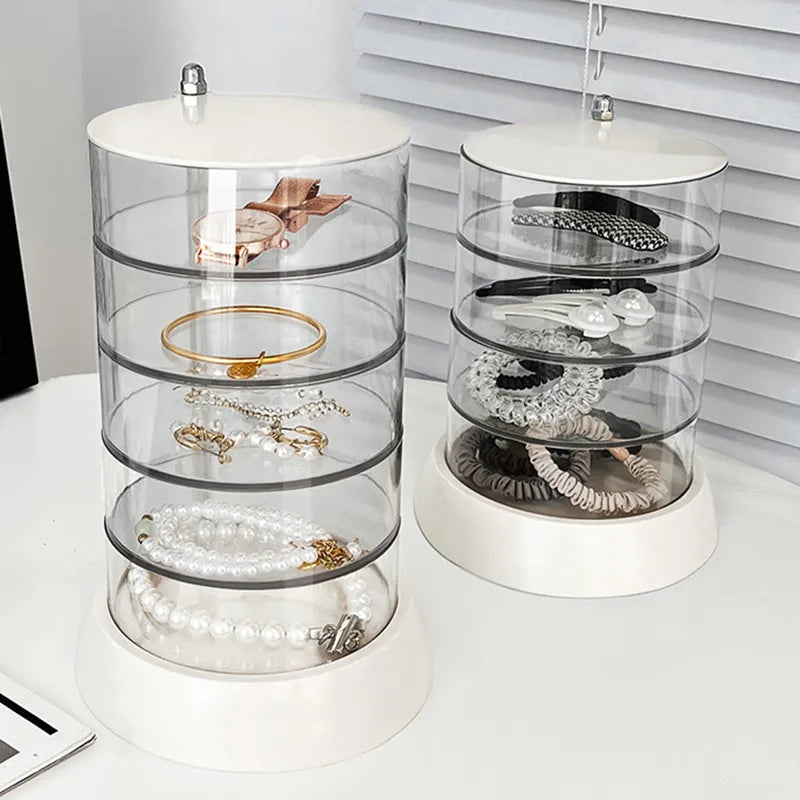 Rotatable Jewelry Organizer for Hair