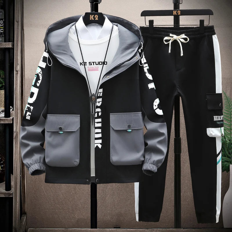 Harajuku style Tracksuit Set