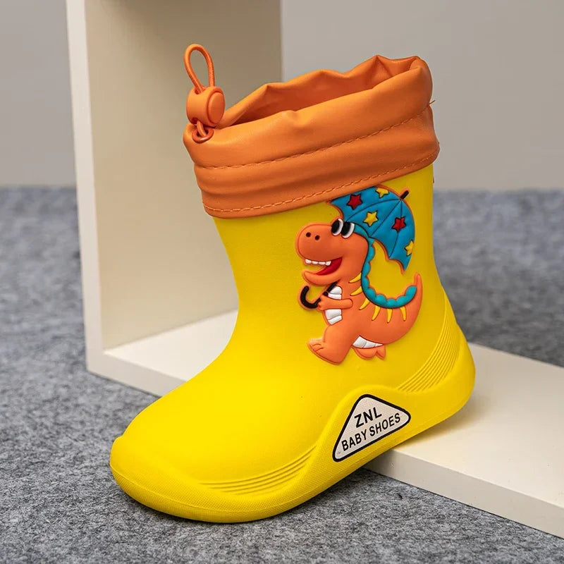 EVA Plush Rain Boots for Kids