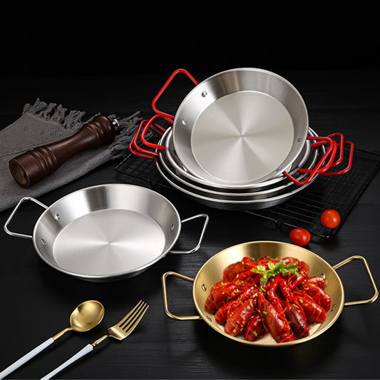 Spanish Paella Stainless Steel  Pan