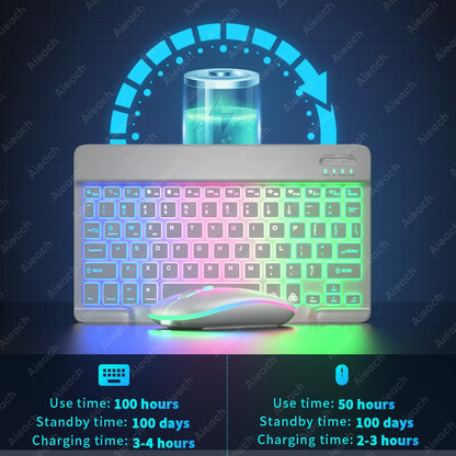 Ultra-Slim Backlit Tablet Keyboard