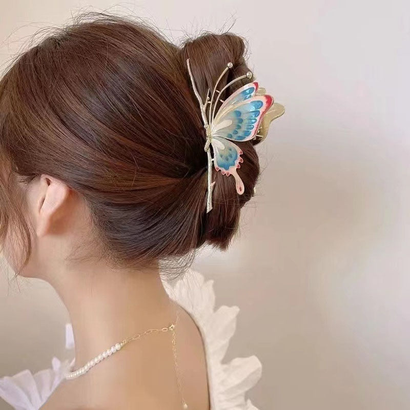 Luxury Butterfly Hair Clip Set