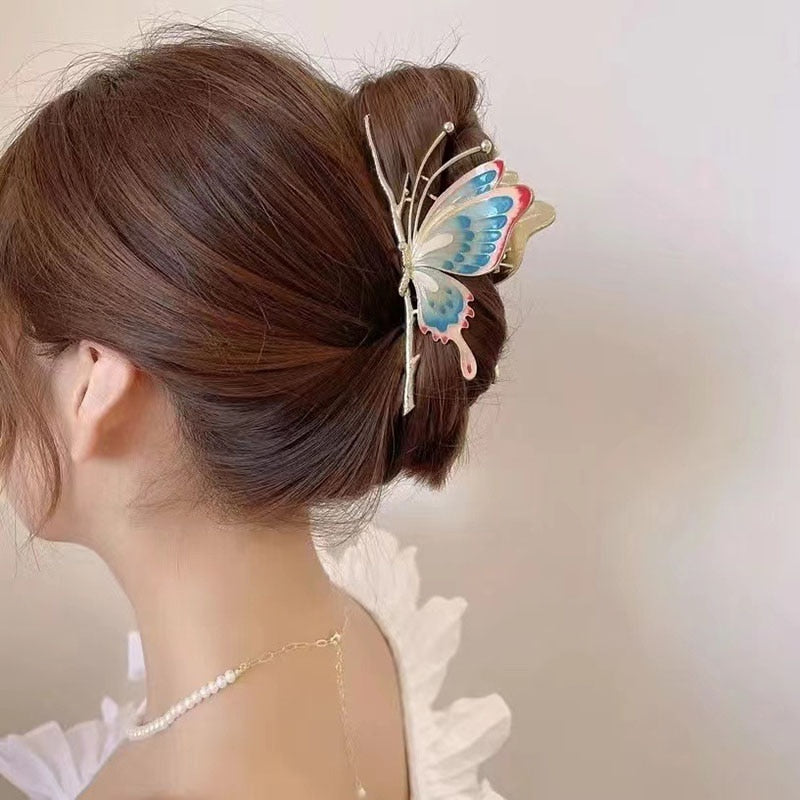 Ensemble de pinces à cheveux papillon de luxe