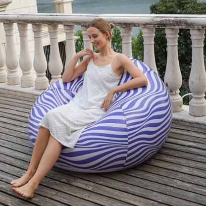 Canapé gonflable en PVC, chaise longue simple chaude pour le salon