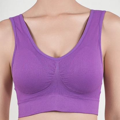 Women's Shockproof Double Layer Yoga Sports Bra Underwear