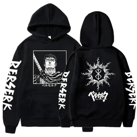 Bersker Anime Harajuku Unisex Kapuzenpullover