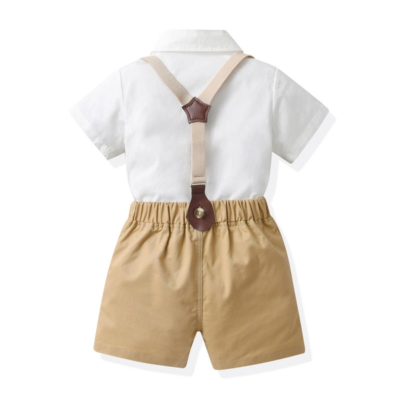 Erdbeer-Sommer-Outfit-Set für Mädchen | 2-8 Jahre