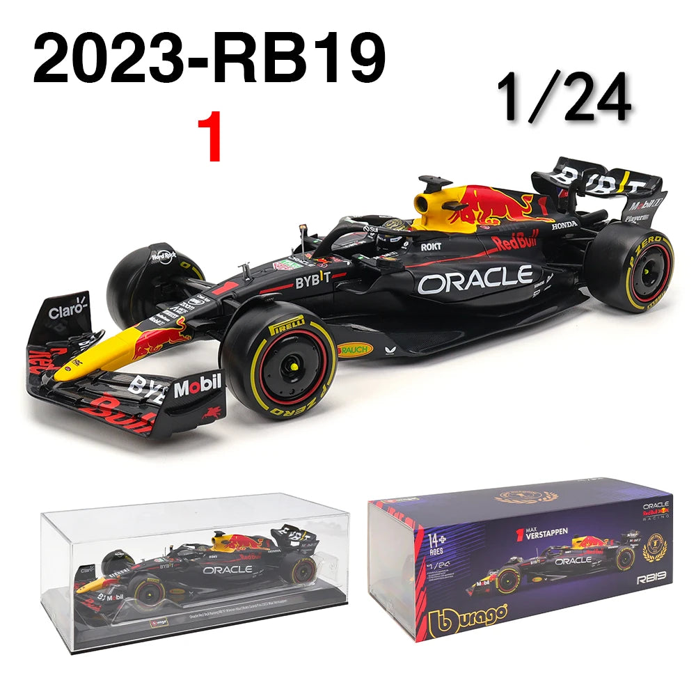 Mercedes-AMG F1 W14 2023 #44 Hamilton #63 George Red Bull RB18 Alloy Formula One Die-Cast Car Model