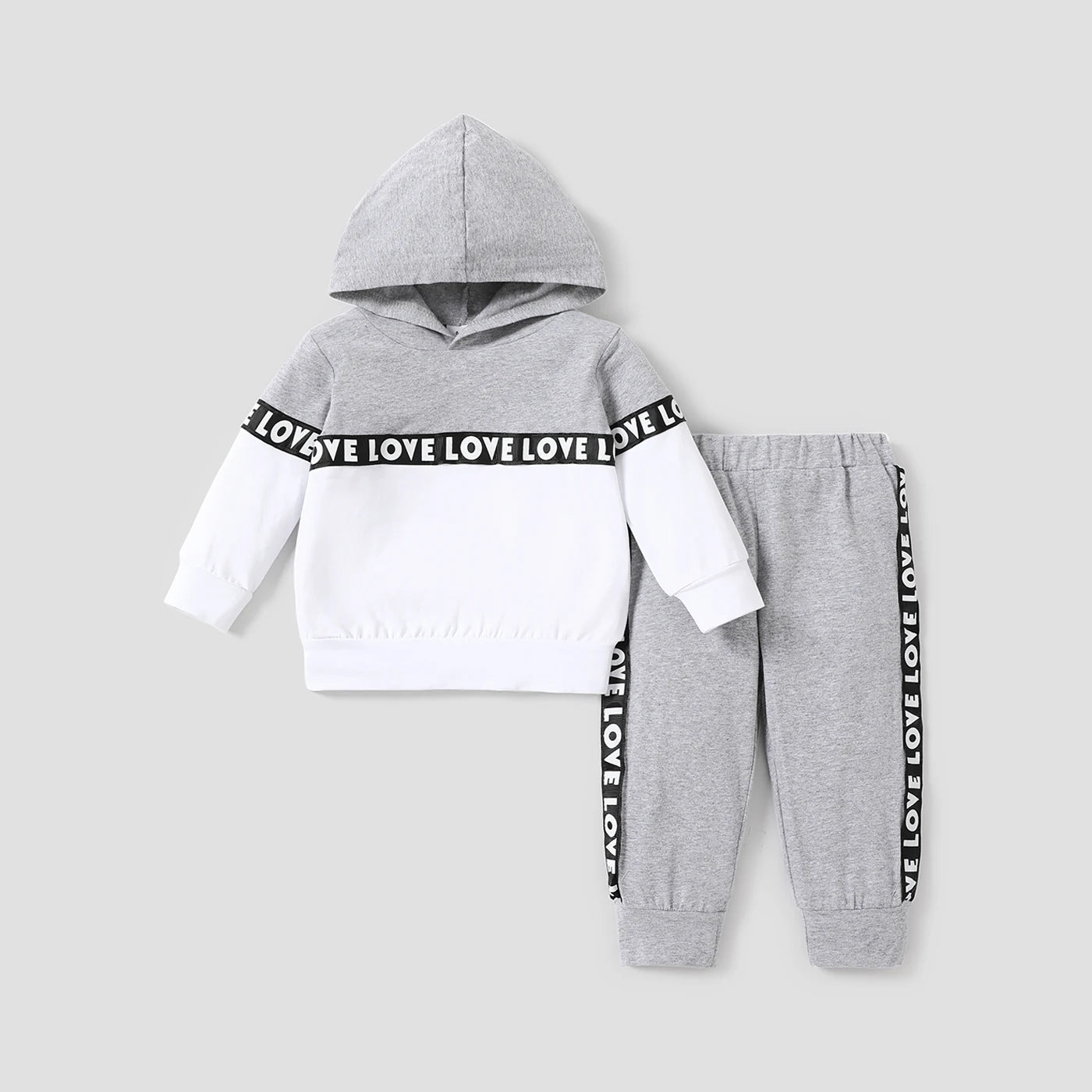 Cute Baby Spring/Autumn Sports Suit with Hat
