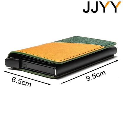 RFID Blocking Smart Leather Wallet