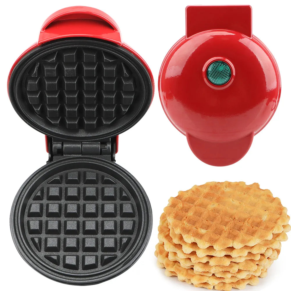 Mini Waffle Pot Bubble Egg Cake Oven Electric