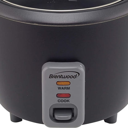 Brentwood 4-Cup Black Rice Cooker
