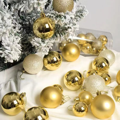 Christmas Balls Ornaments Festive Home Decoration Set