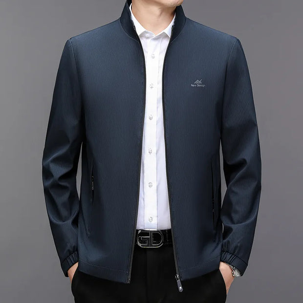 Business Casual Solid Color Jacket