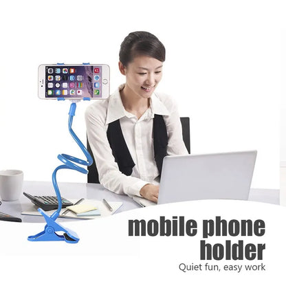 Flexible Gooseneck Bed Desk Table Phone Holder Stand