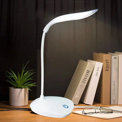 Lampe de bureau LED portable avec chargement USB 