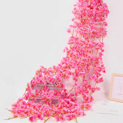 Silk Cherry Blossom Sakura Garland Home & Party Decoration