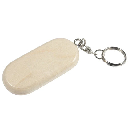 Wooden/Bamboo USB 2.0 Flash Drive with Keychain - 4GB to 128GB