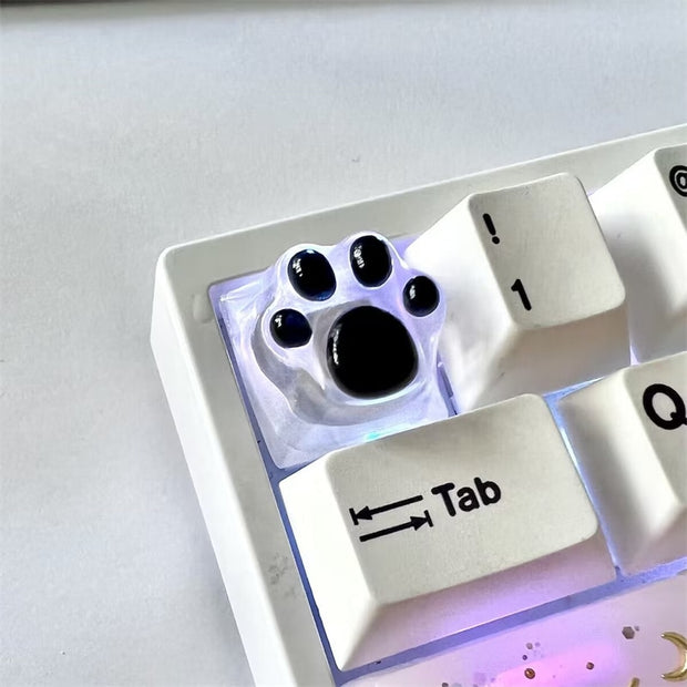 Cat Paws Resin Keycaps